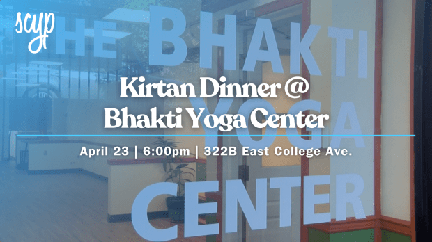 Bhakti Yoga Center – Kirtan&nbsp;Dinner