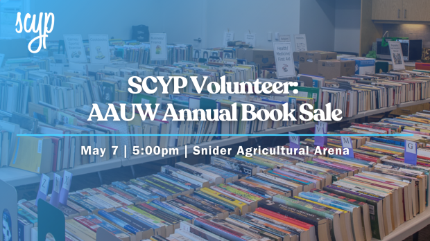 SCYP Volunteer: AAUW Annual Book&nbsp;Sale