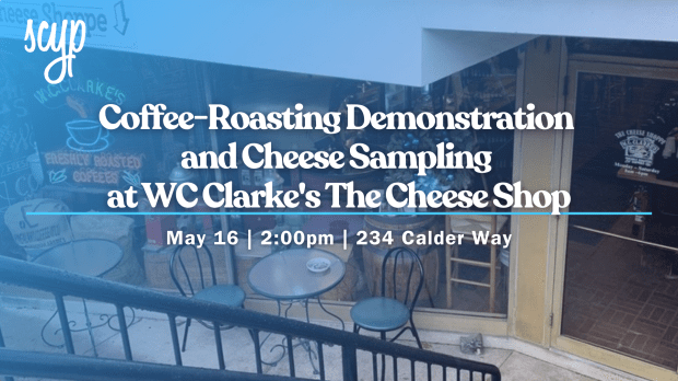 Coffee-Roasting Demonstration and Cheese Sampling at WC Clarke’s The Cheese&nbsp;Shop