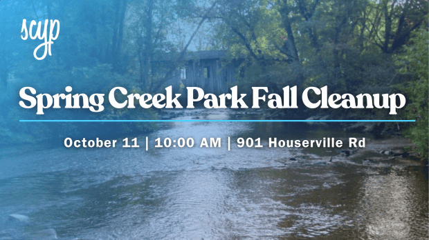 SCYP Volunteer: Spring Creek Park Fall Cleanup&nbsp;Day